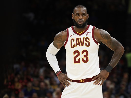 LeBron With an Early Candidate for Block of the&nbsp;Year